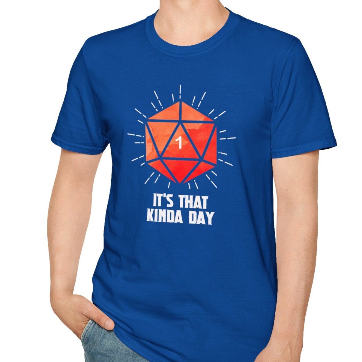 It's That Kinda Day, D20 (Orange) Tee - Wild Pour