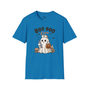 Boo Boo Crew Tee - Sapphire / S - Wild Pour