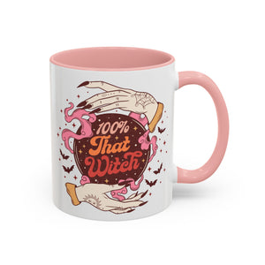 100% That Witch Mug - 11oz / Pink - Wild Pour