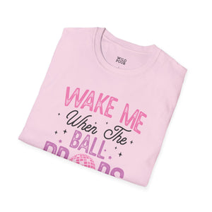 Wake Me When the Ball Drops Tee - Wild Pour