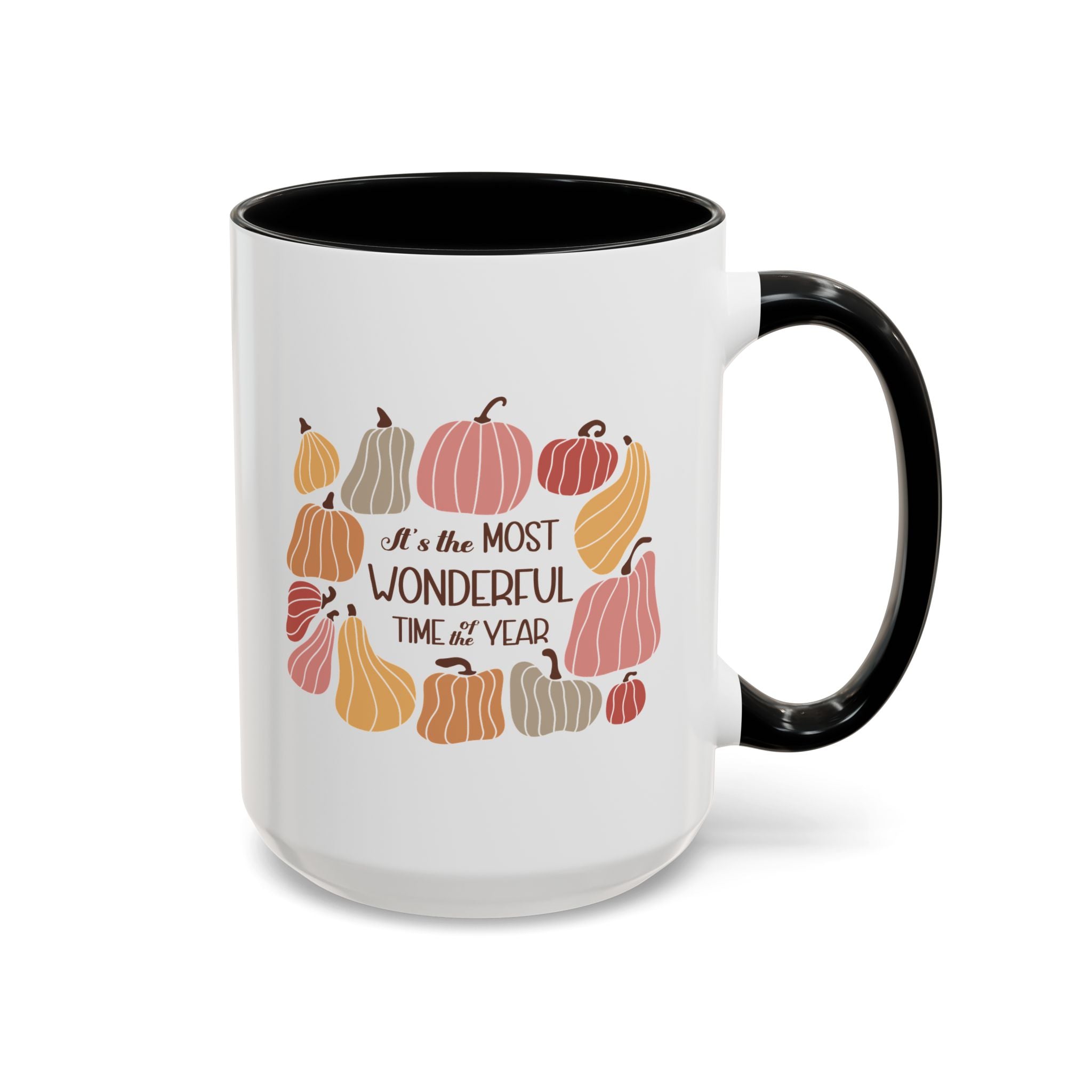 It's the Most Wonderful Time of the Year, Fall Mug - 15oz / Black - Wild Pour