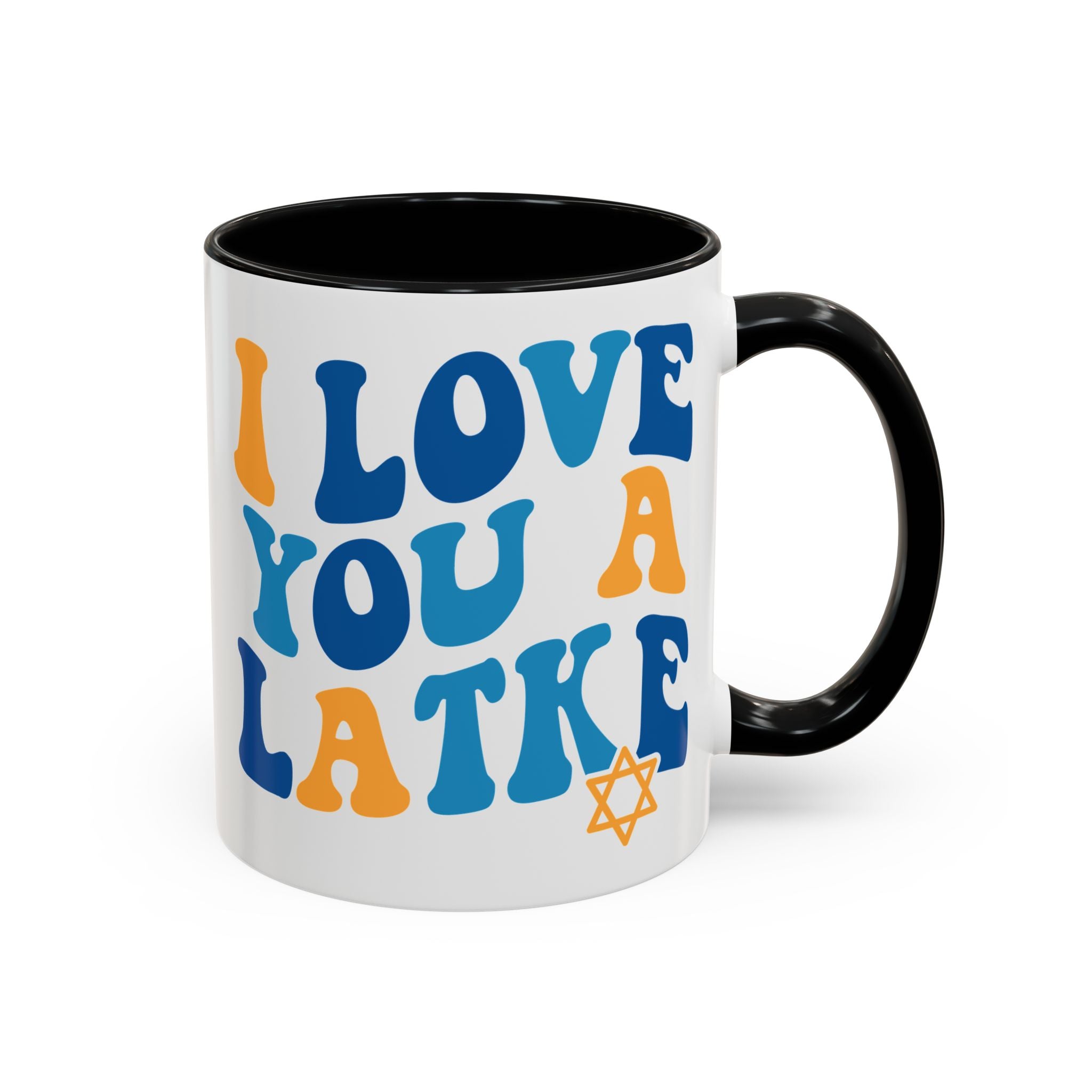 I Love You a Latke Mug - 11oz / Black - Wild Pour