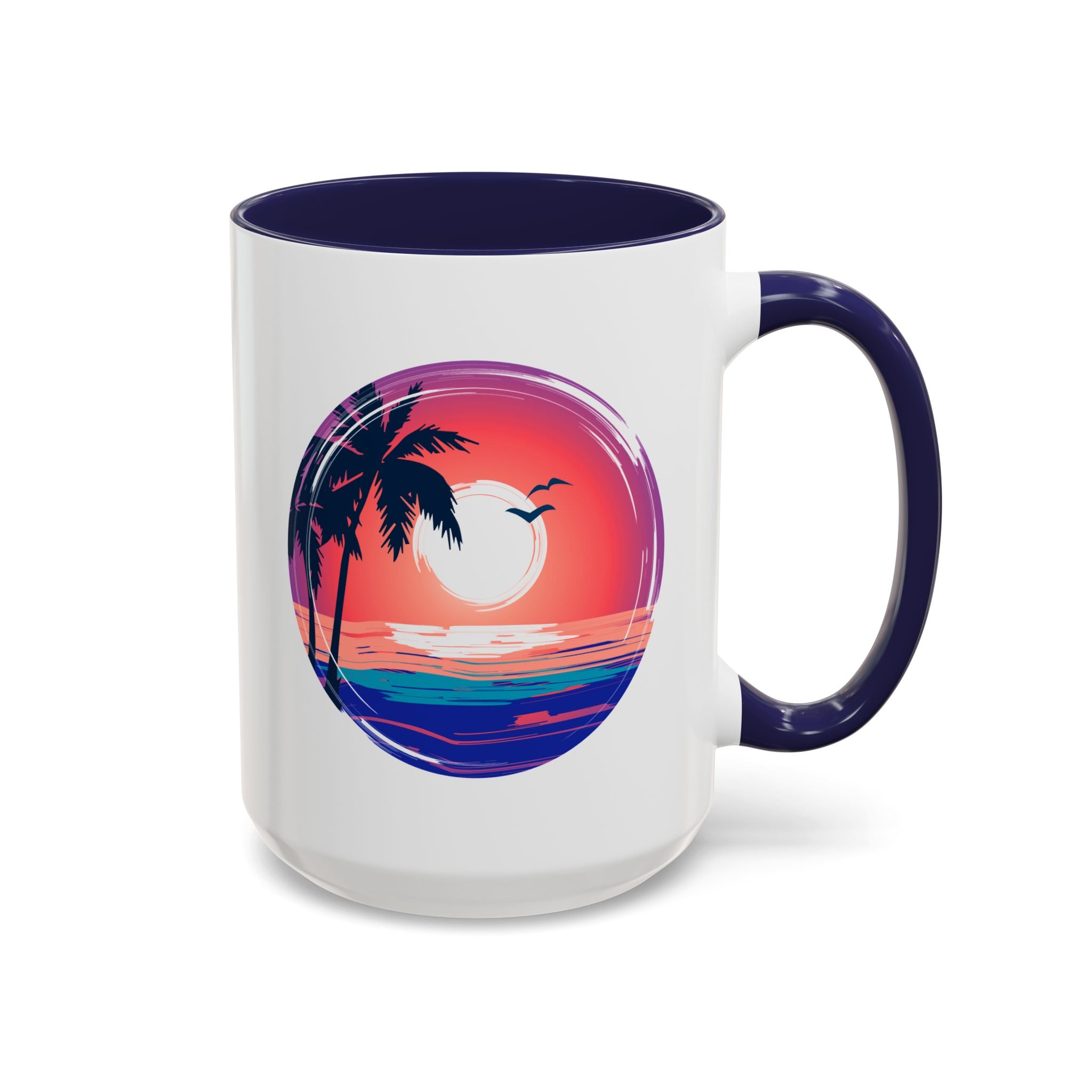 Palm Trees and Sunsets Mug