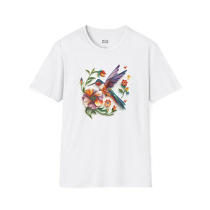 Hummingbird, Paper Quilling Tee - Wild Pour