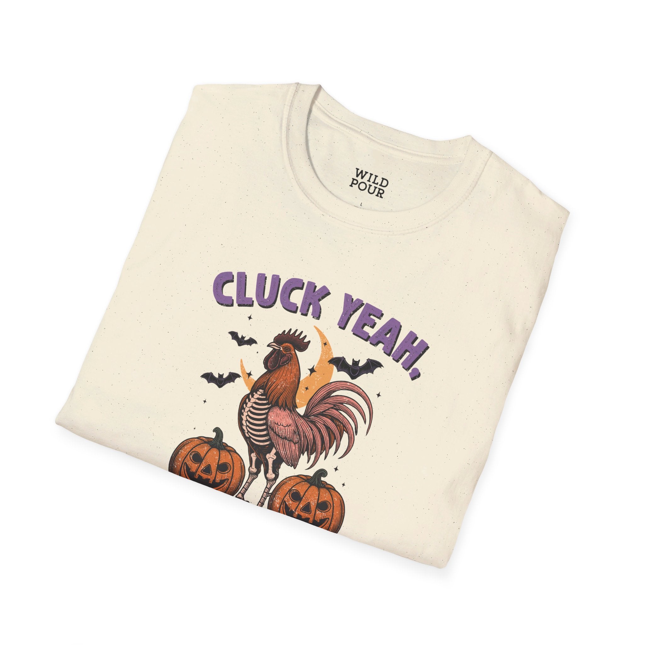 Cluck Yeah - Vintage Rooster Tee - Wild Pour