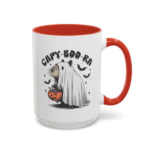 Capy Boo Ra, Capybara Mug - 15oz / Red - Wild Pour