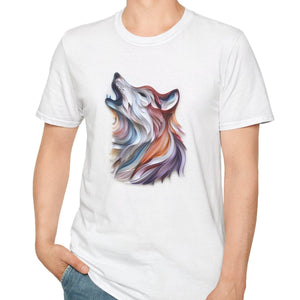 Howling Wolf, Paper Quilling Tee - Wild Pour