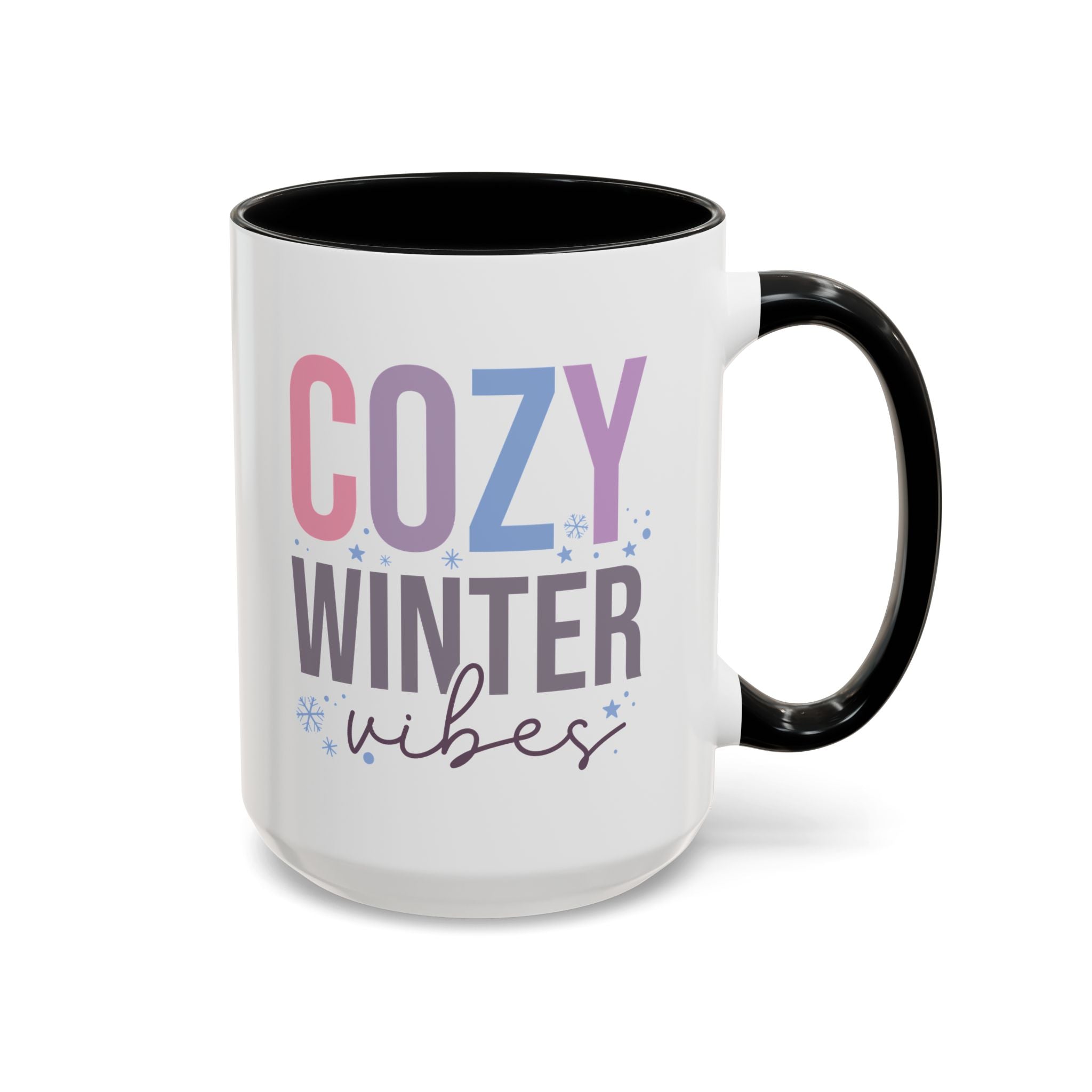 Cozy Winter Vibes Mug - 15oz / Black - Wild Pour