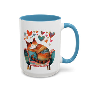 Love is a Comfy Chair Mug - 15oz / Light Blue - Wild Pour