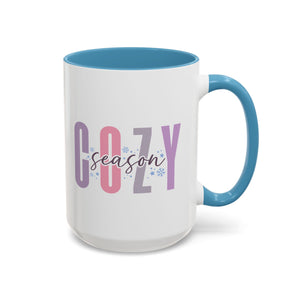 Cozy Season, Snowflake Mug - 15oz / Light Blue - Wild Pour