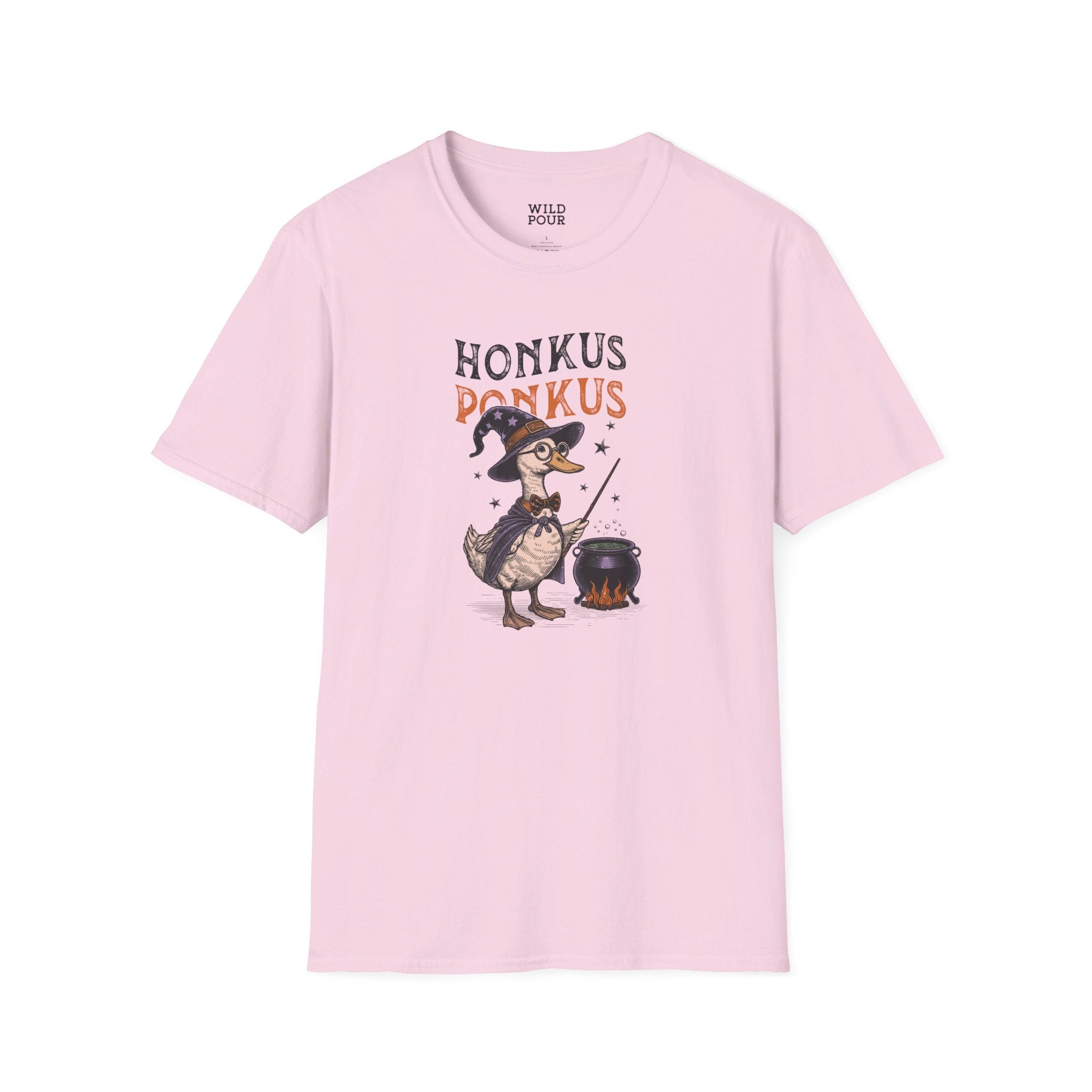 Honkus Ponkus - Vintage Duck Shirt - S / Light Pink - Wild Pour