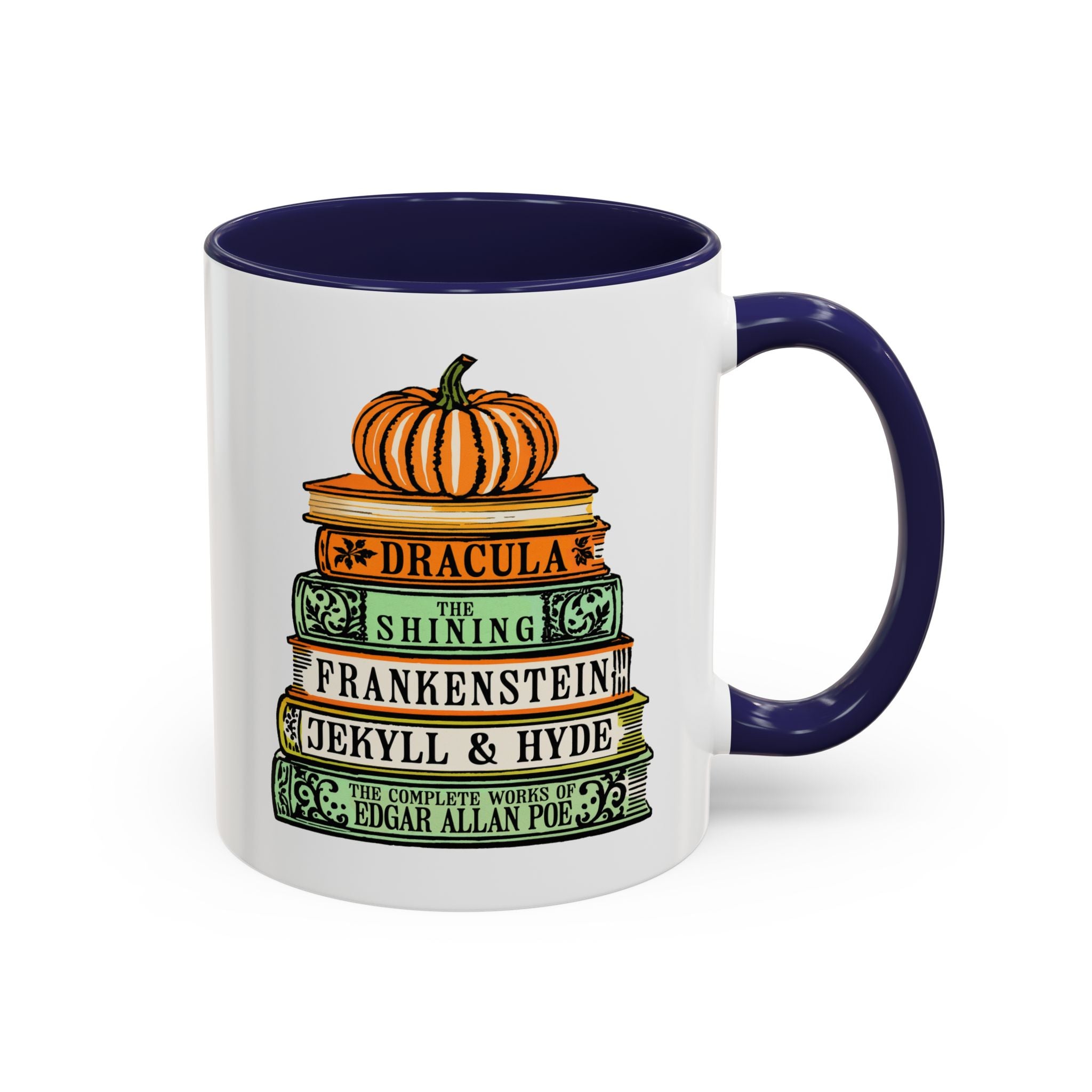 Classic Halloween Tales Mug - 11oz / Navy - Wild Pour