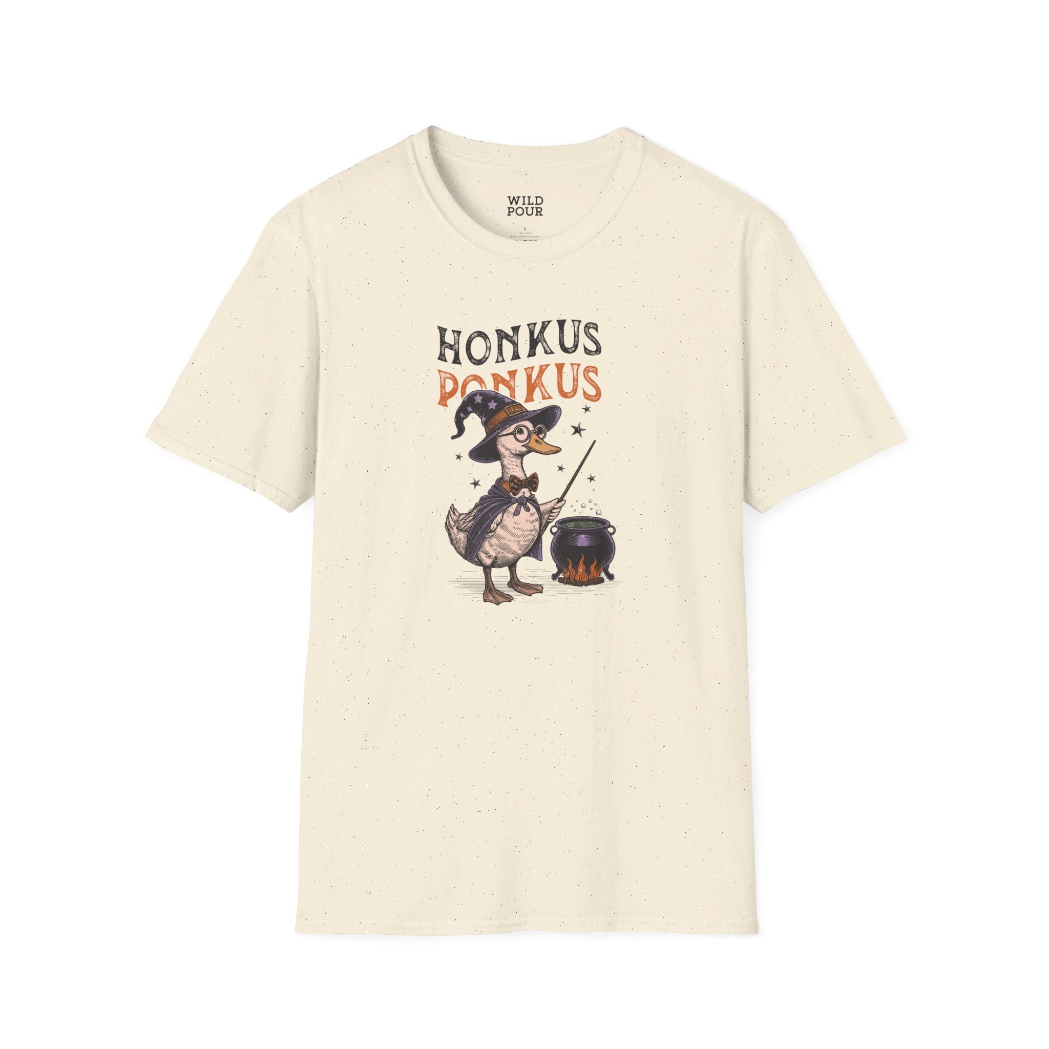 Honkus Ponkus - Vintage Duck Shirt - S / Natural - Wild Pour