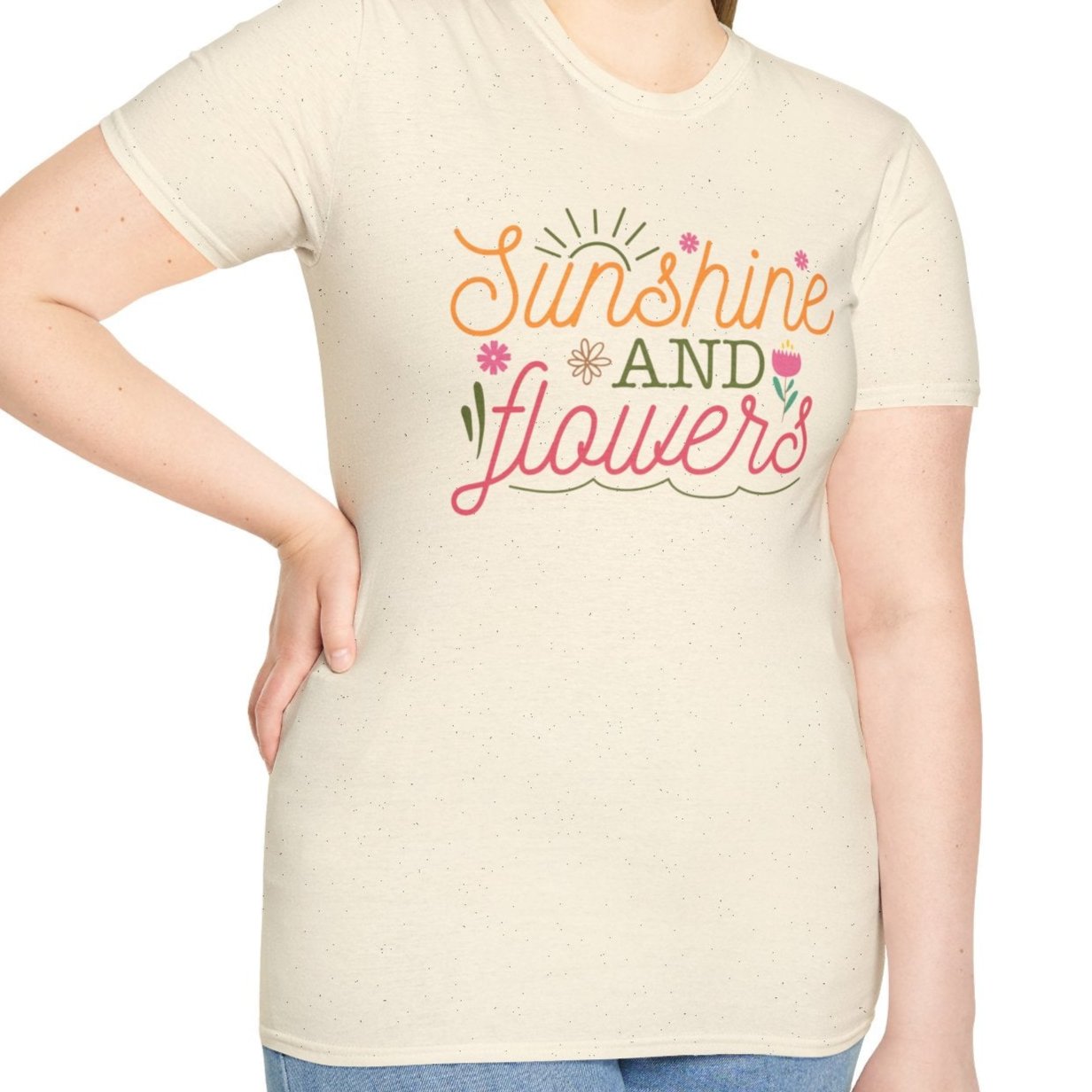 Sunshine & Flowers Tee