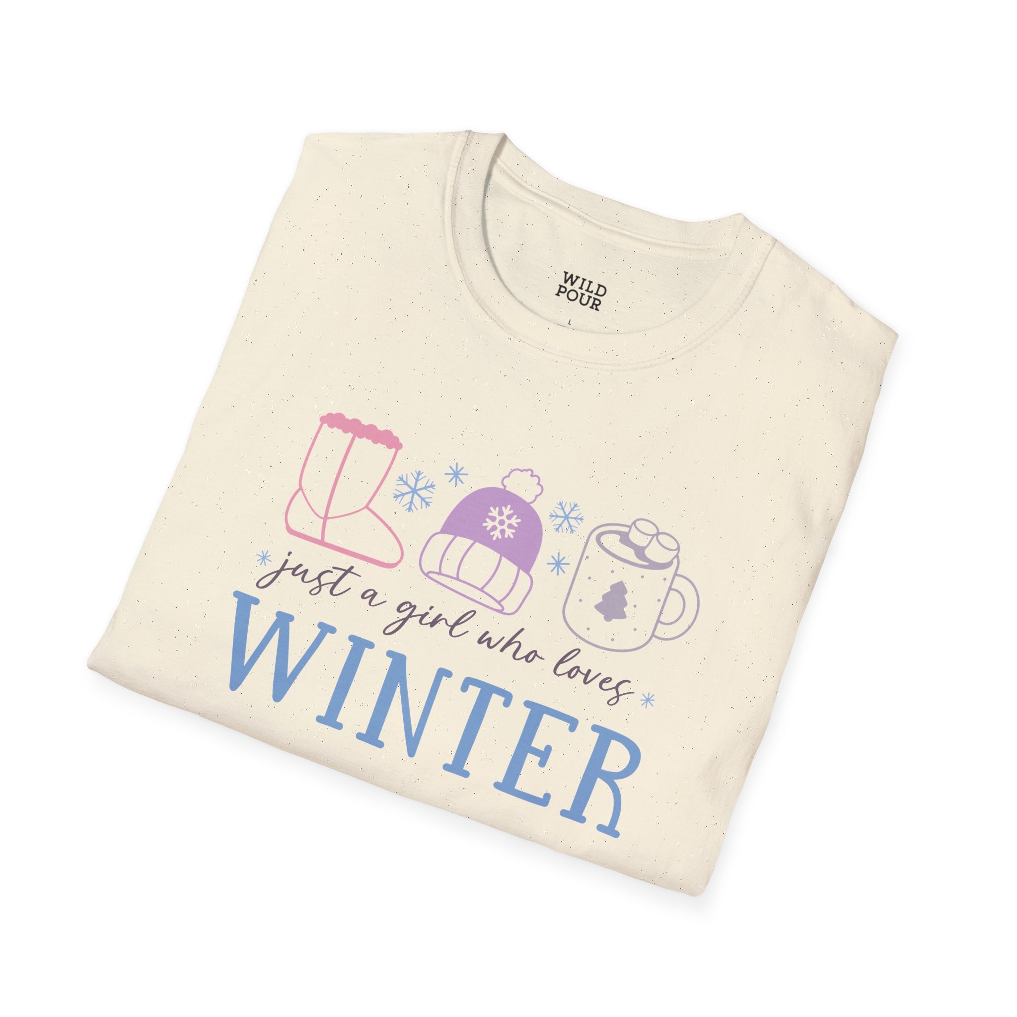 Just a Girl Who Loves Winter Tee