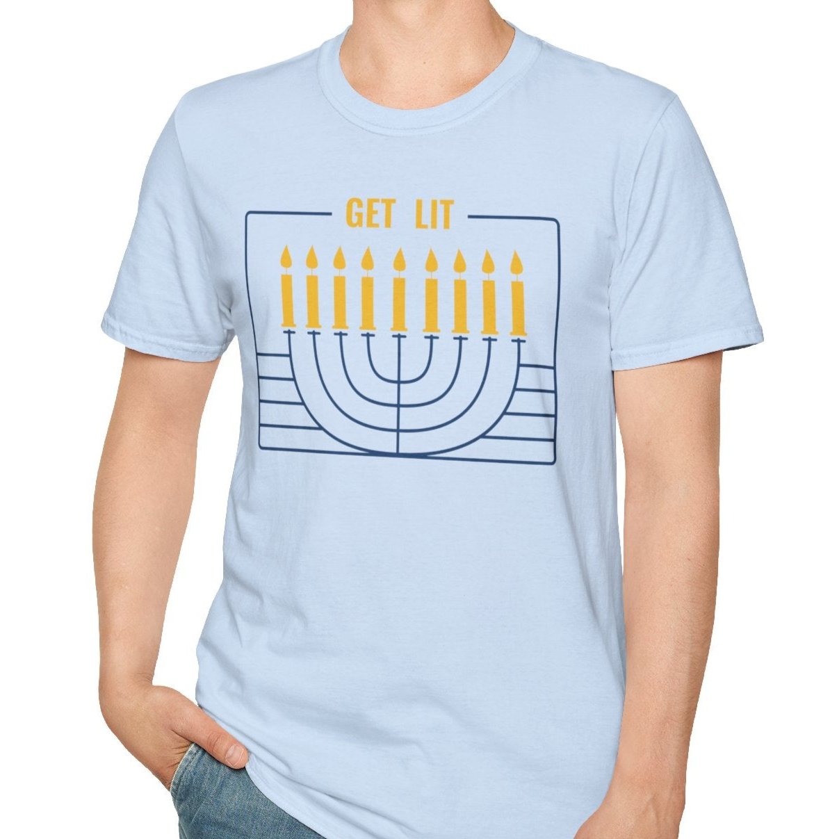 Get Lit, Menorah Tee - Wild Pour