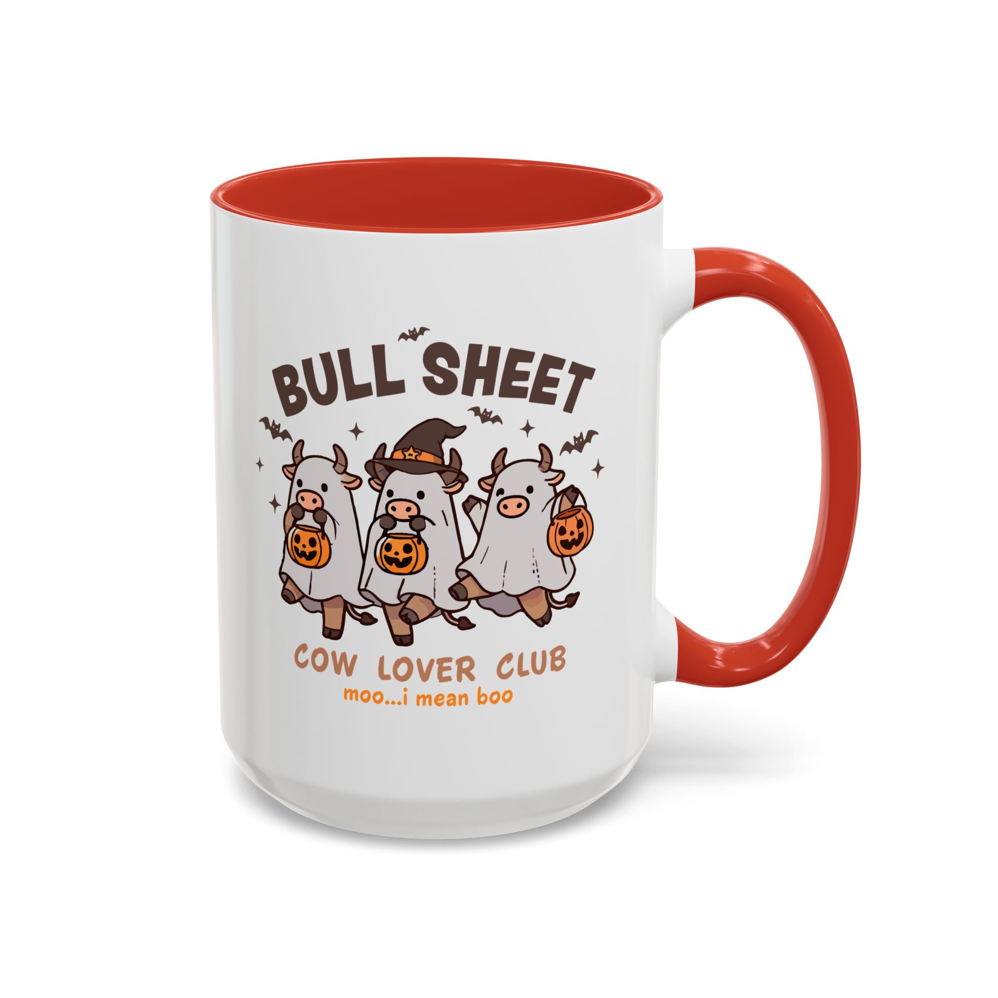 Bull Sheet Cow Lover Club Mug - 15oz / Red - Wild Pour