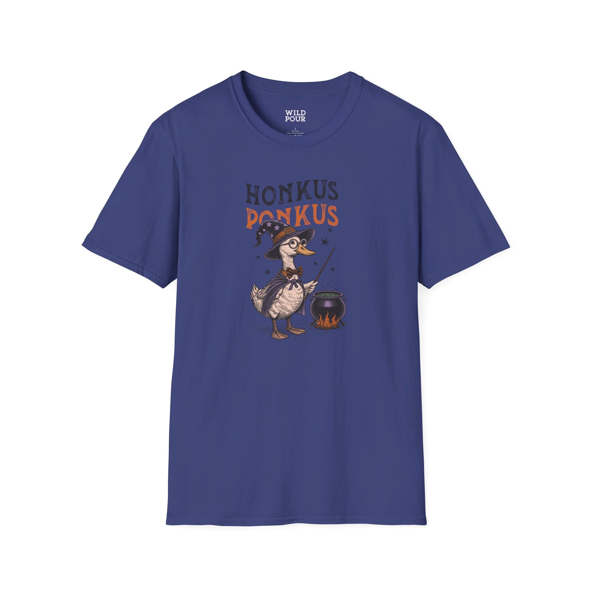 Honkus Ponkus - Vintage Duck Shirt - S / Metro Blue - Wild Pour