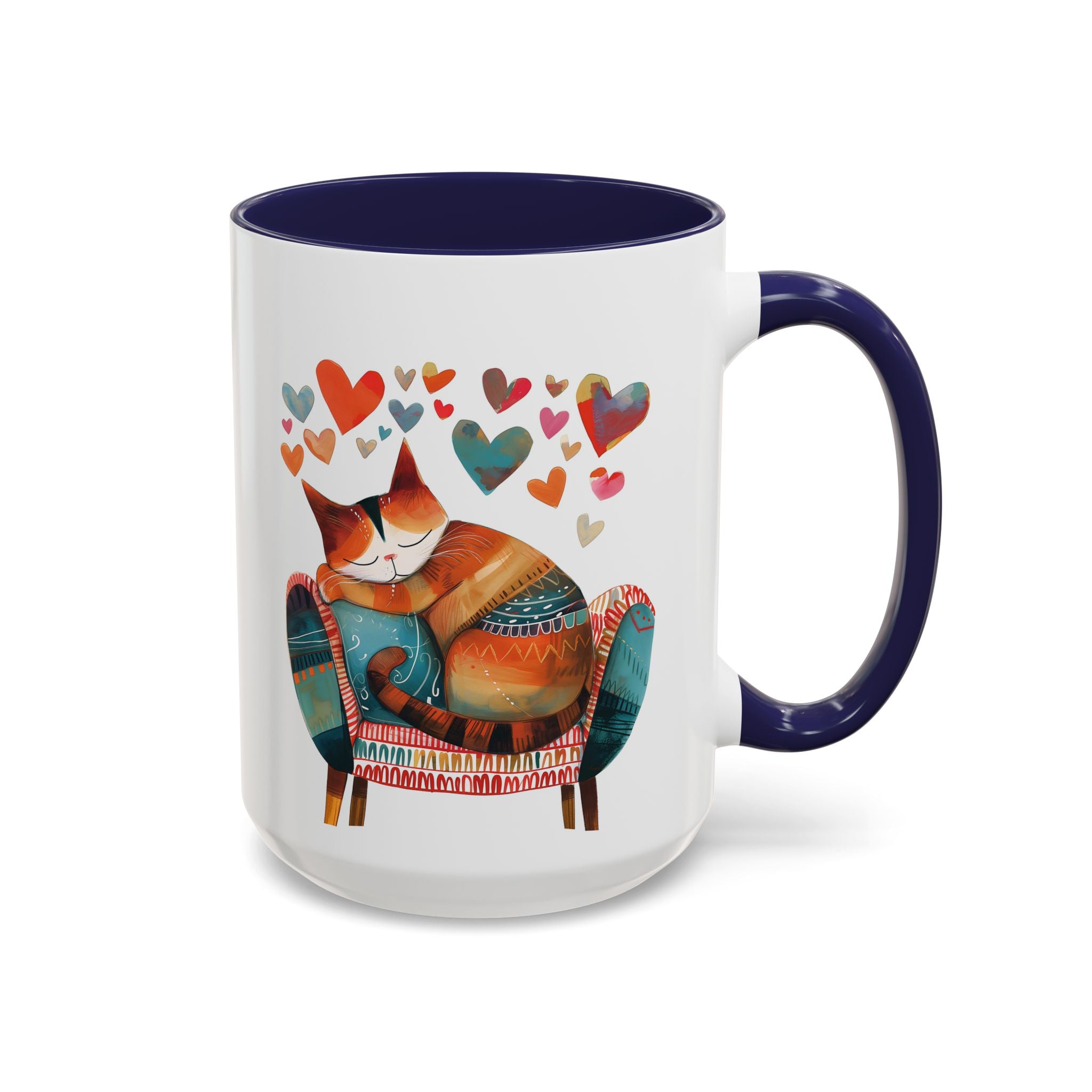 Love is a Comfy Chair Mug - 15oz / Navy - Wild Pour