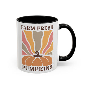 Farm Fresh Pumpkins Mug - 11oz / Black - Wild Pour