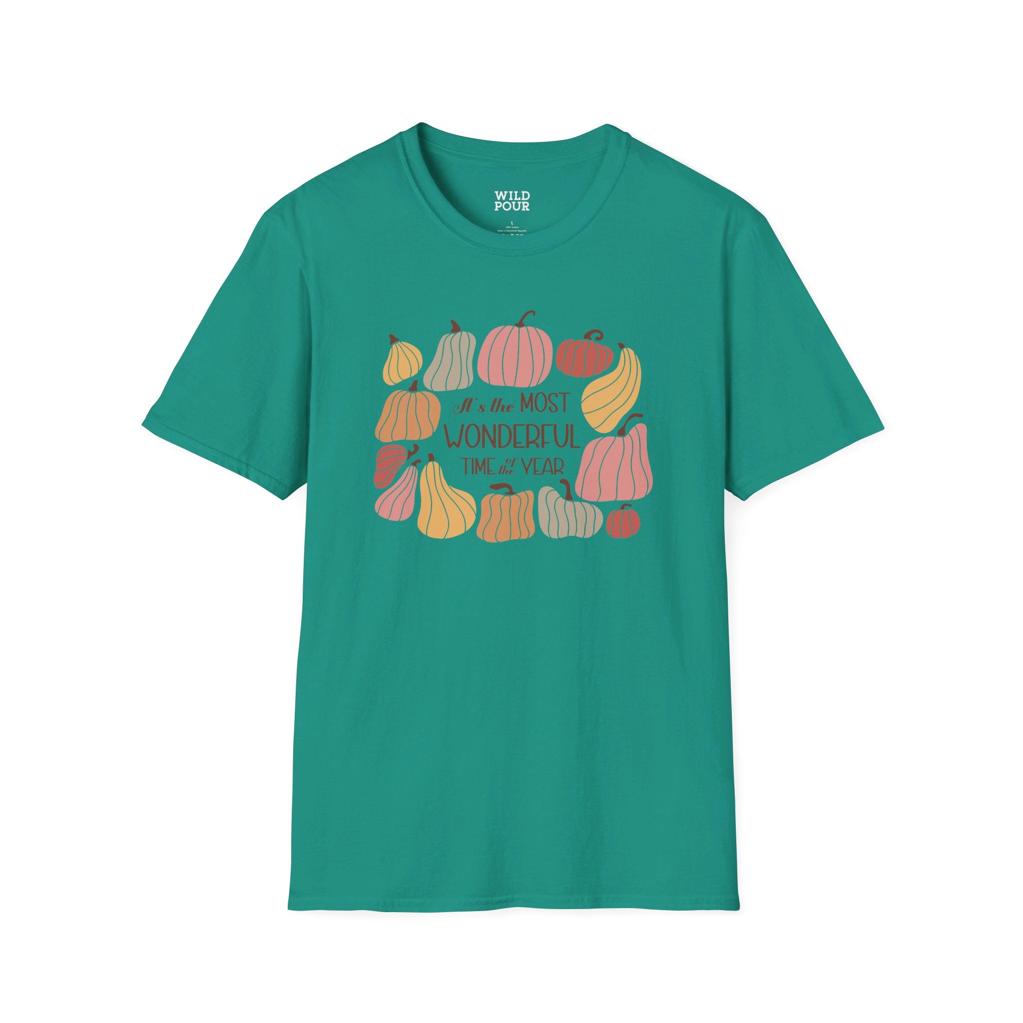 It's the Most Wonderful Time of the Year, Fall Tee - S / Jade Dome - Wild Pour