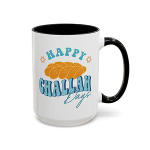 Happy Challah Days Mug - 15oz / Black - Wild Pour