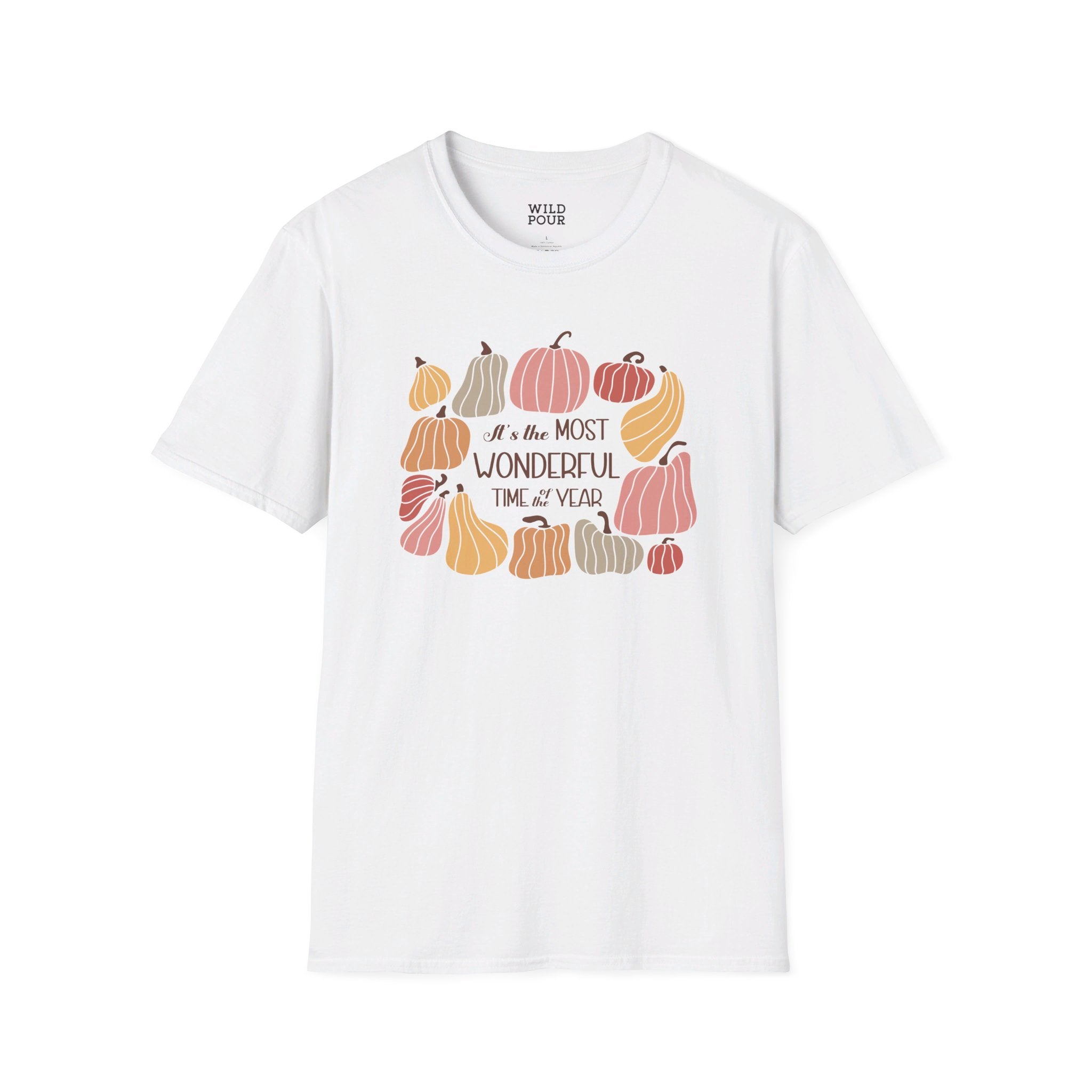 It's the Most Wonderful Time of the Year, Fall Tee - S / White - Wild Pour