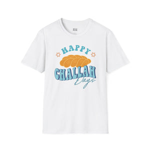 Happy Challah Days Tee - S / White - Wild Pour