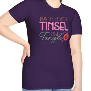 Don't Get Your Tinsel in a Tangle Tee - Wild Pour