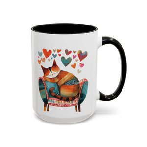 Love is a Comfy Chair Mug - 15oz / Black - Wild Pour