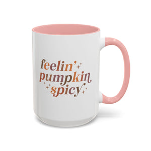 Feelin' Pumpkin Spicy Mug - 15oz / Pink - Wild Pour