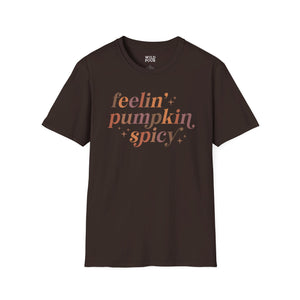 Feelin' Pumpkin Spicy Tee - S / Dark Chocolate - Wild Pour