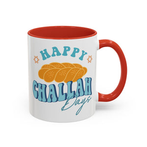 Happy Challah Days Mug - 11oz / Red - Wild Pour