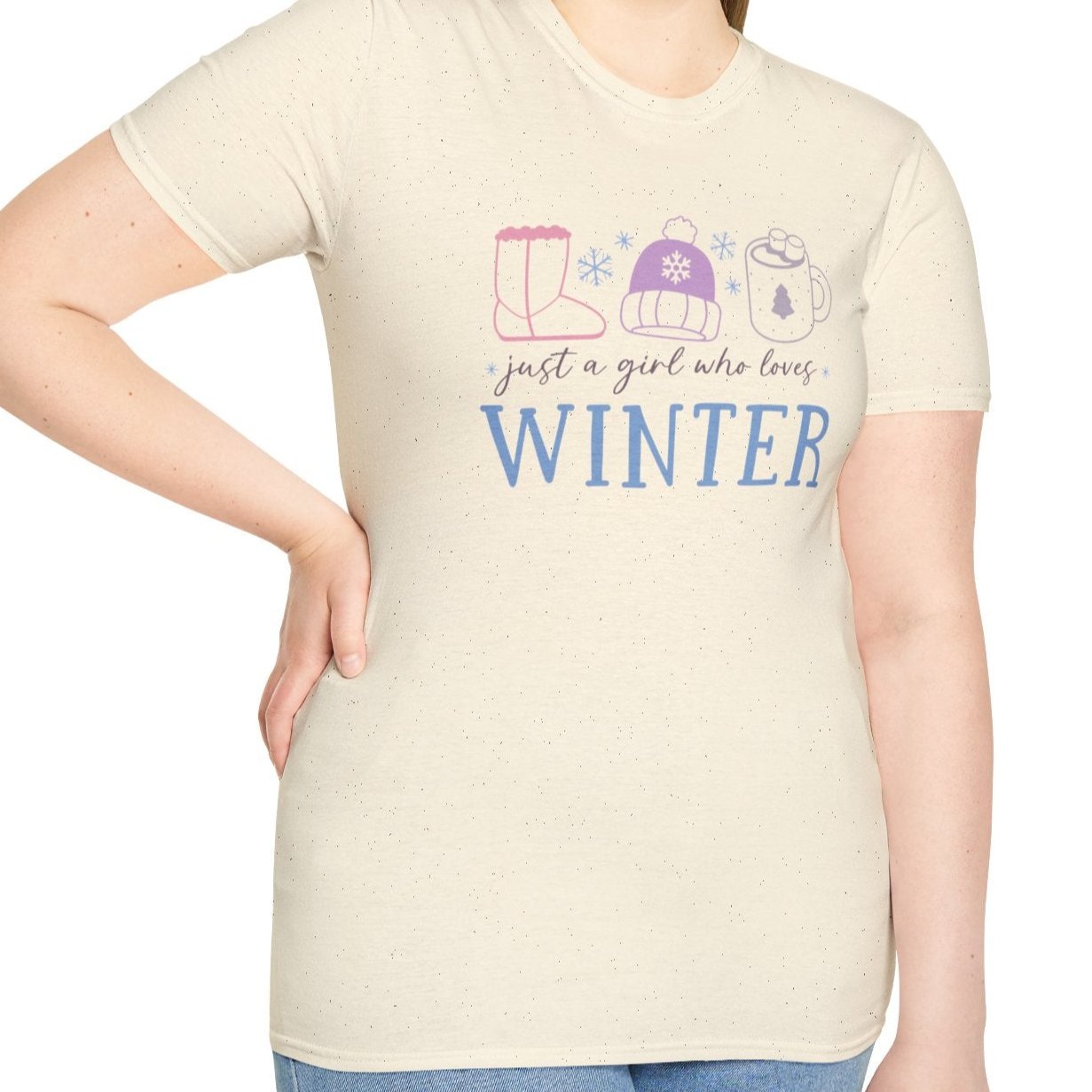 Just a Girl Who Loves Winter Tee