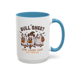 Bull Sheet Cow Lover Club Mug - 15oz / Light Blue - Wild Pour