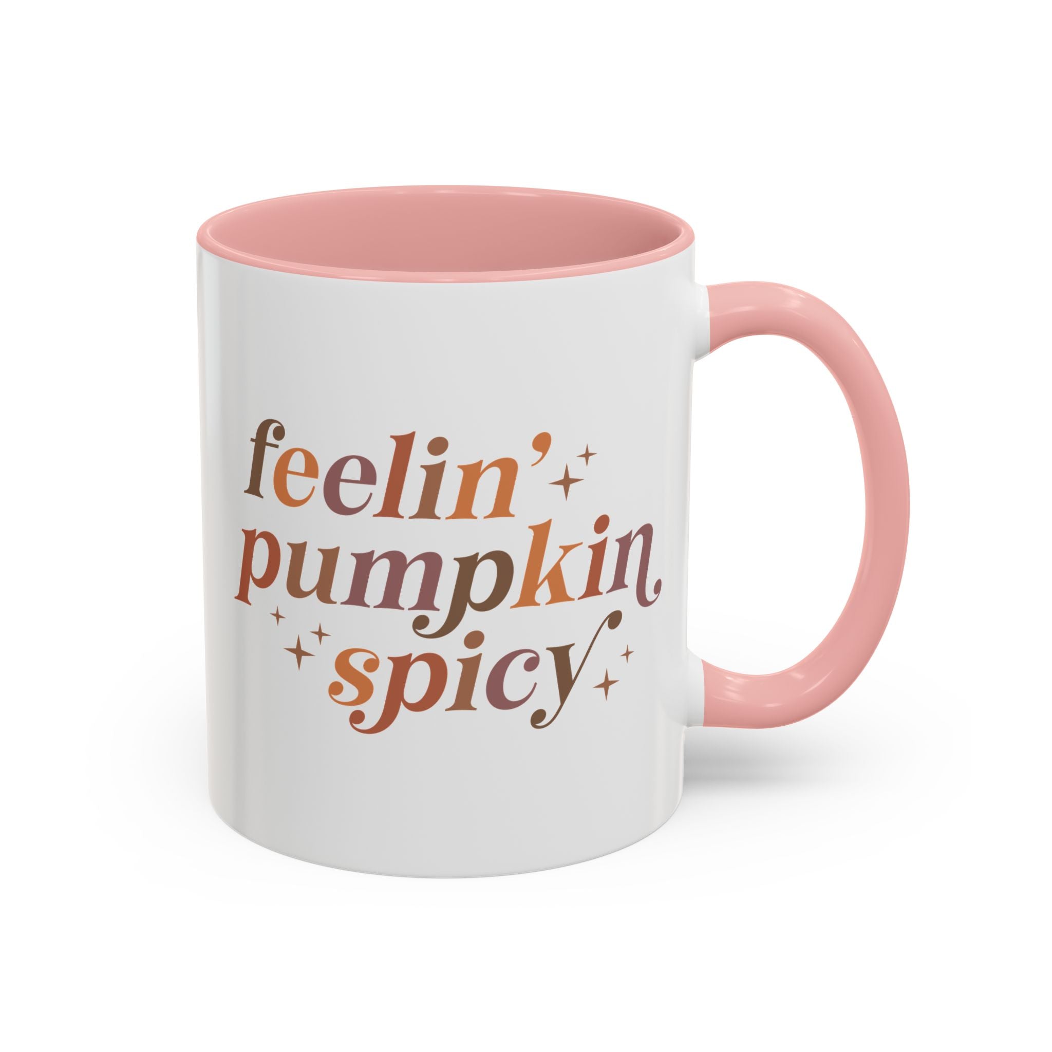 Feelin' Pumpkin Spicy Mug - 11oz / Pink - Wild Pour