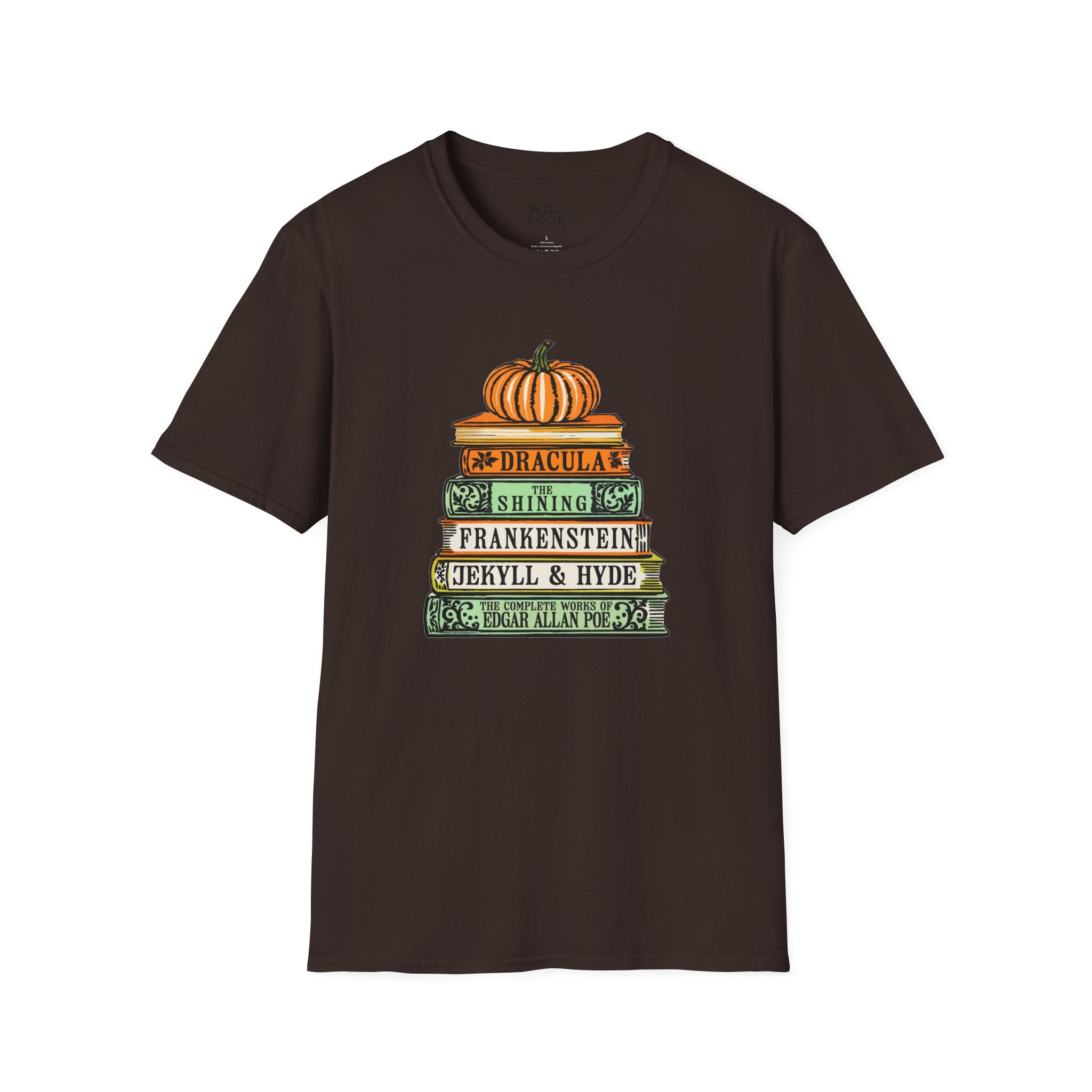 Classic Halloween Tales Tee - S / Dark Chocolate - Wild Pour