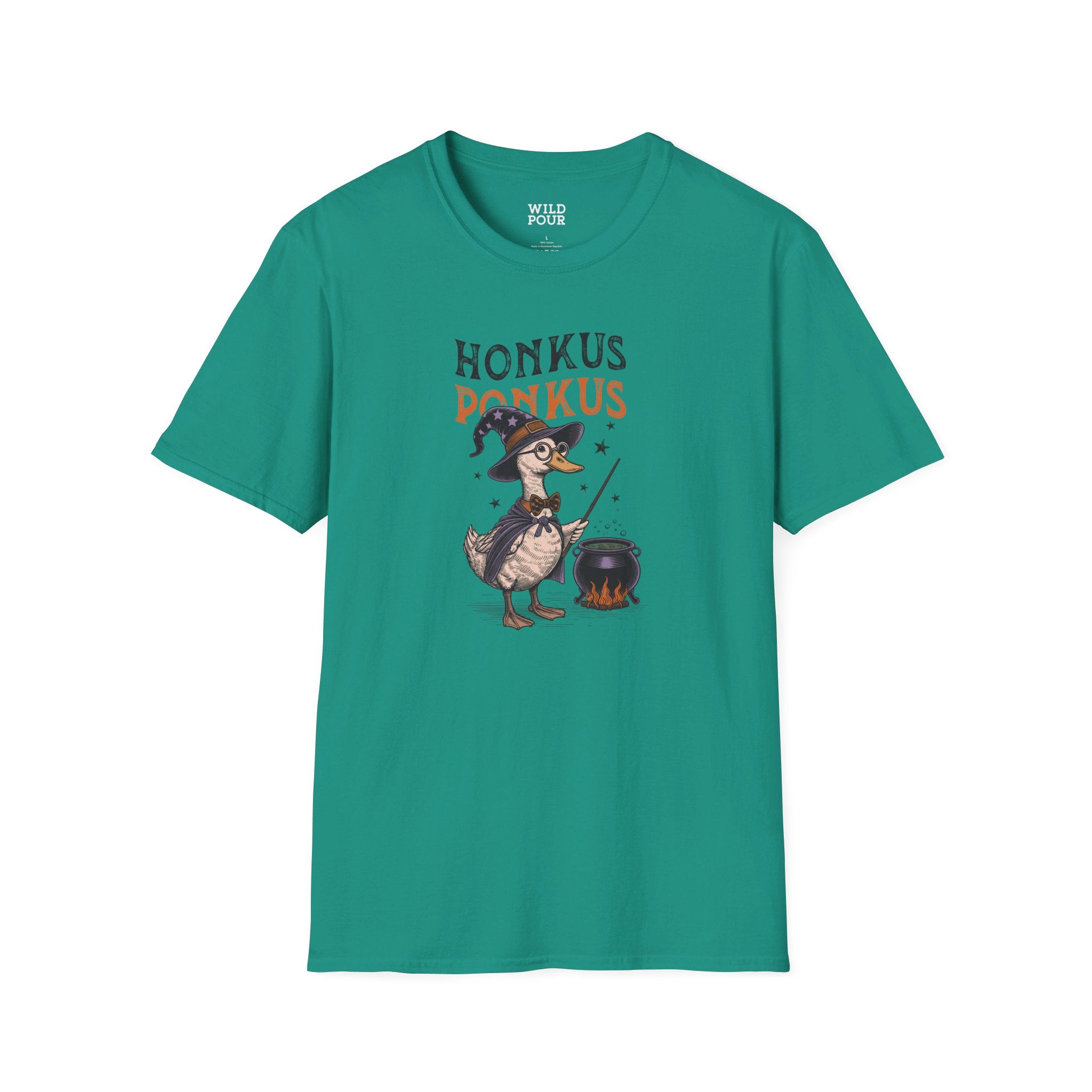 Honkus Ponkus - Vintage Duck Shirt - S / Jade Dome - Wild Pour