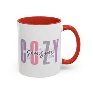 Cozy Season, Snowflake Mug - 11oz / Red - Wild Pour