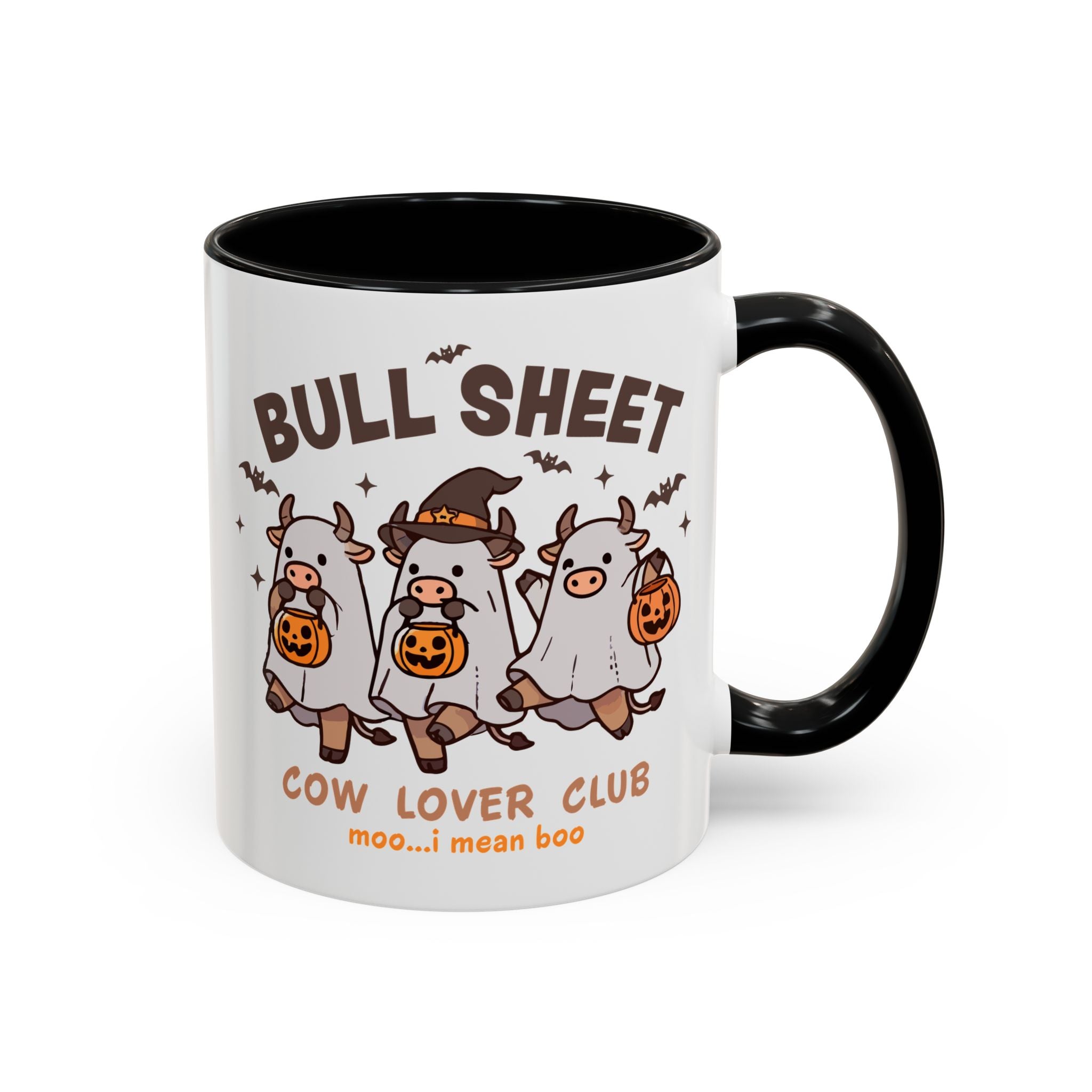 Bull Sheet Cow Lover Club Mug - 11oz / Black - Wild Pour