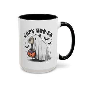 Capy Boo Ra, Capybara Mug - 15oz / Black - Wild Pour