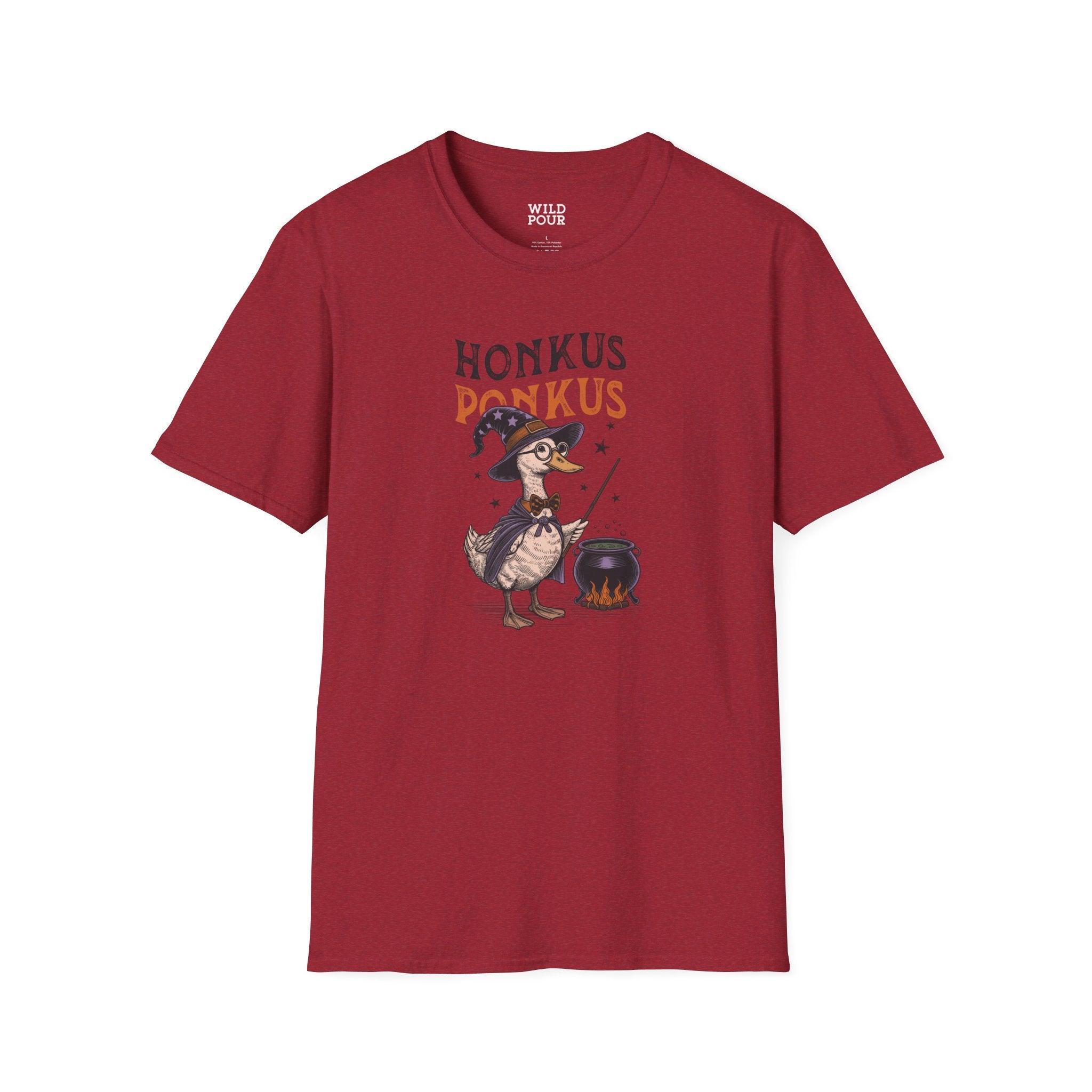 Honkus Ponkus - Vintage Duck Shirt - S / Antique Cherry Red - Wild Pour