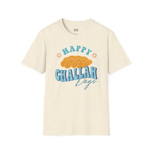 Happy Challah Days Tee - S / Natural - Wild Pour