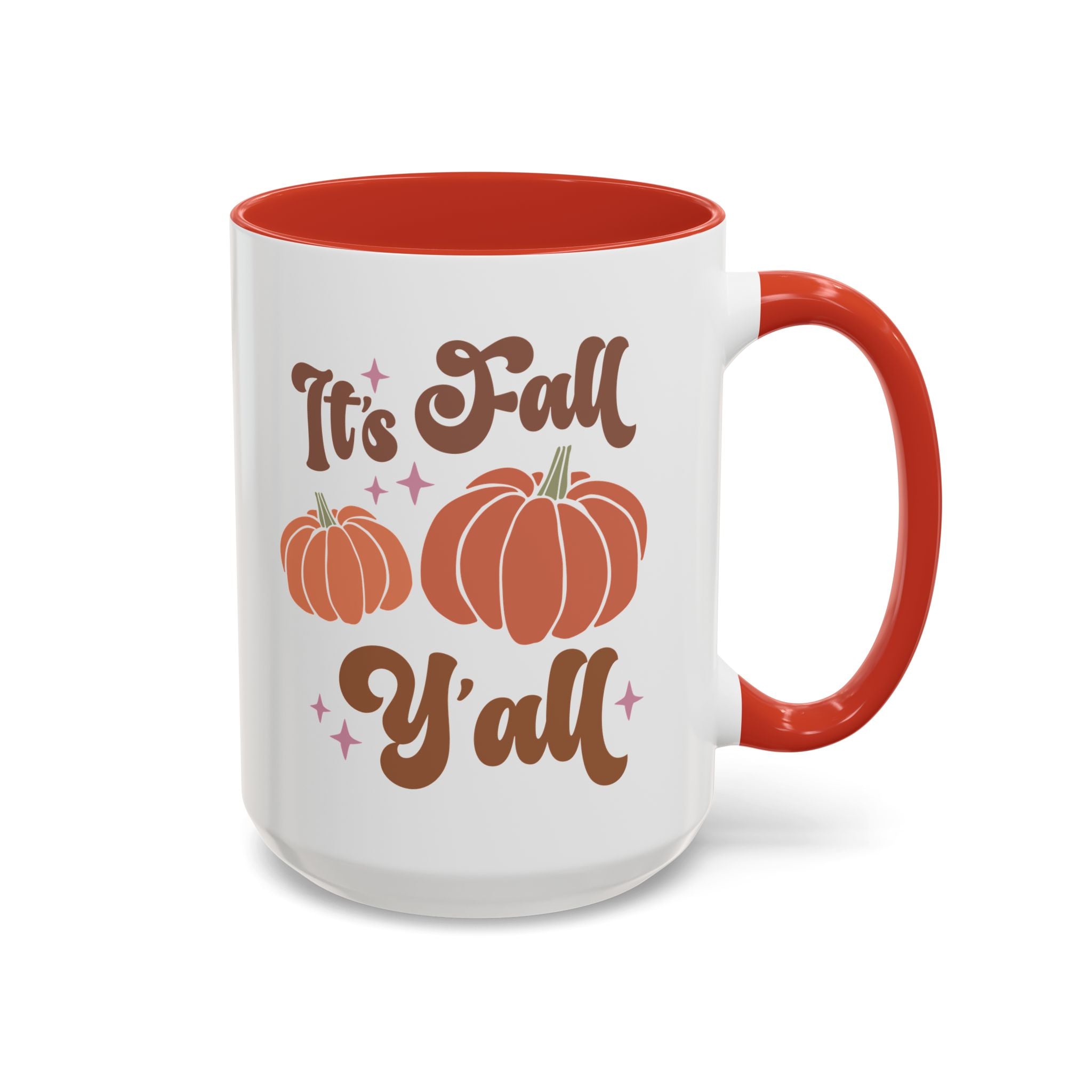 It's Fall Y'all, Autumn Mug - 15oz / Red - Wild Pour