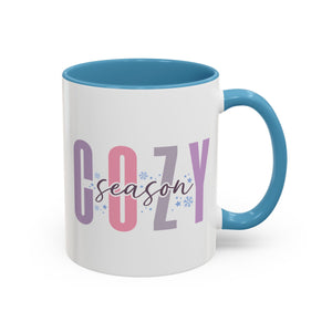 Cozy Season, Snowflake Mug - 11oz / Light Blue - Wild Pour