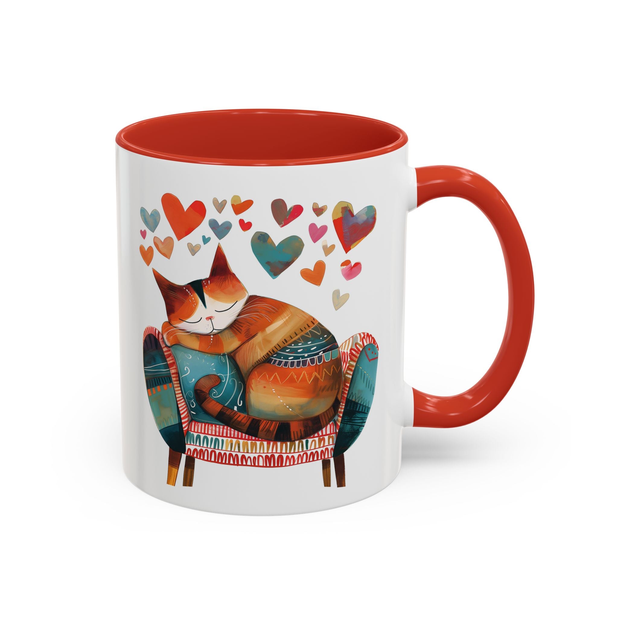 Love is a Comfy Chair Mug - 11oz / Red - Wild Pour