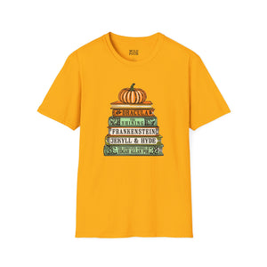 Classic Halloween Tales Tee - S / Gold - Wild Pour