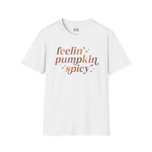 Feelin' Pumpkin Spicy Tee - S / White - Wild Pour