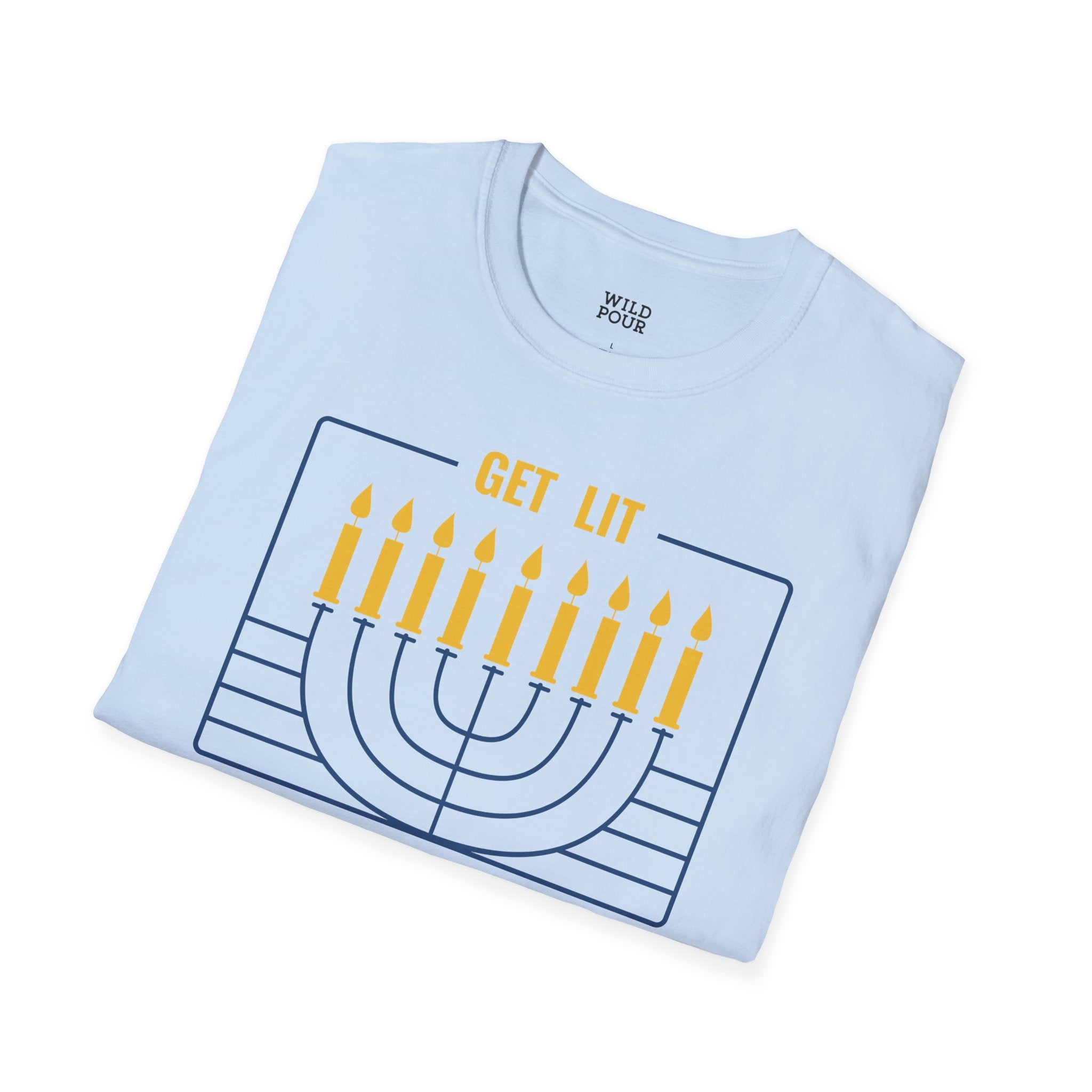 Get Lit, Menorah Tee - Wild Pour