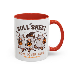 Bull Sheet Cow Lover Club Mug - 11oz / Red - Wild Pour